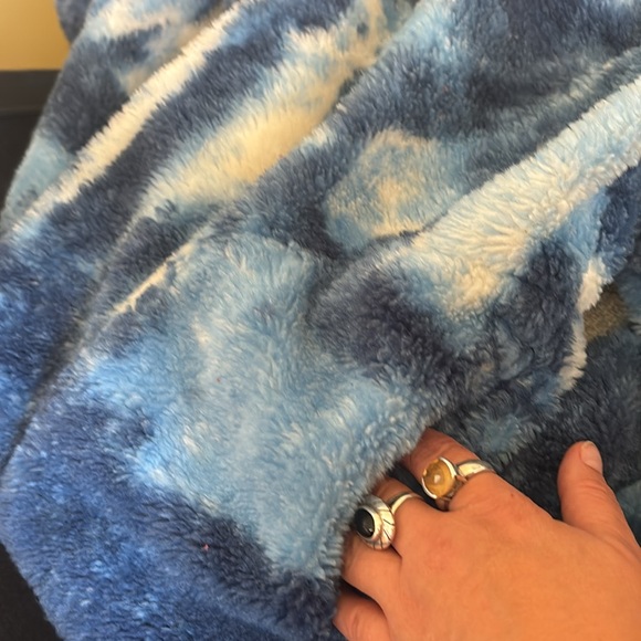 Fleece polar bear family zip up jacket SZ XL - Picture 7 of 7